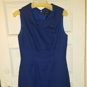 Tahari Royal Blue Dress